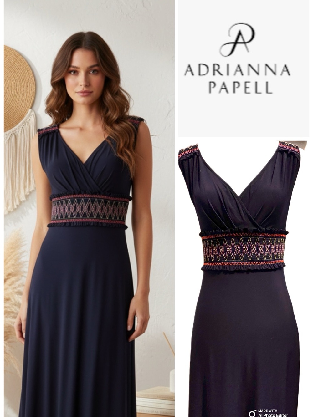 Adrianna Papell Stunning Maxi Dress